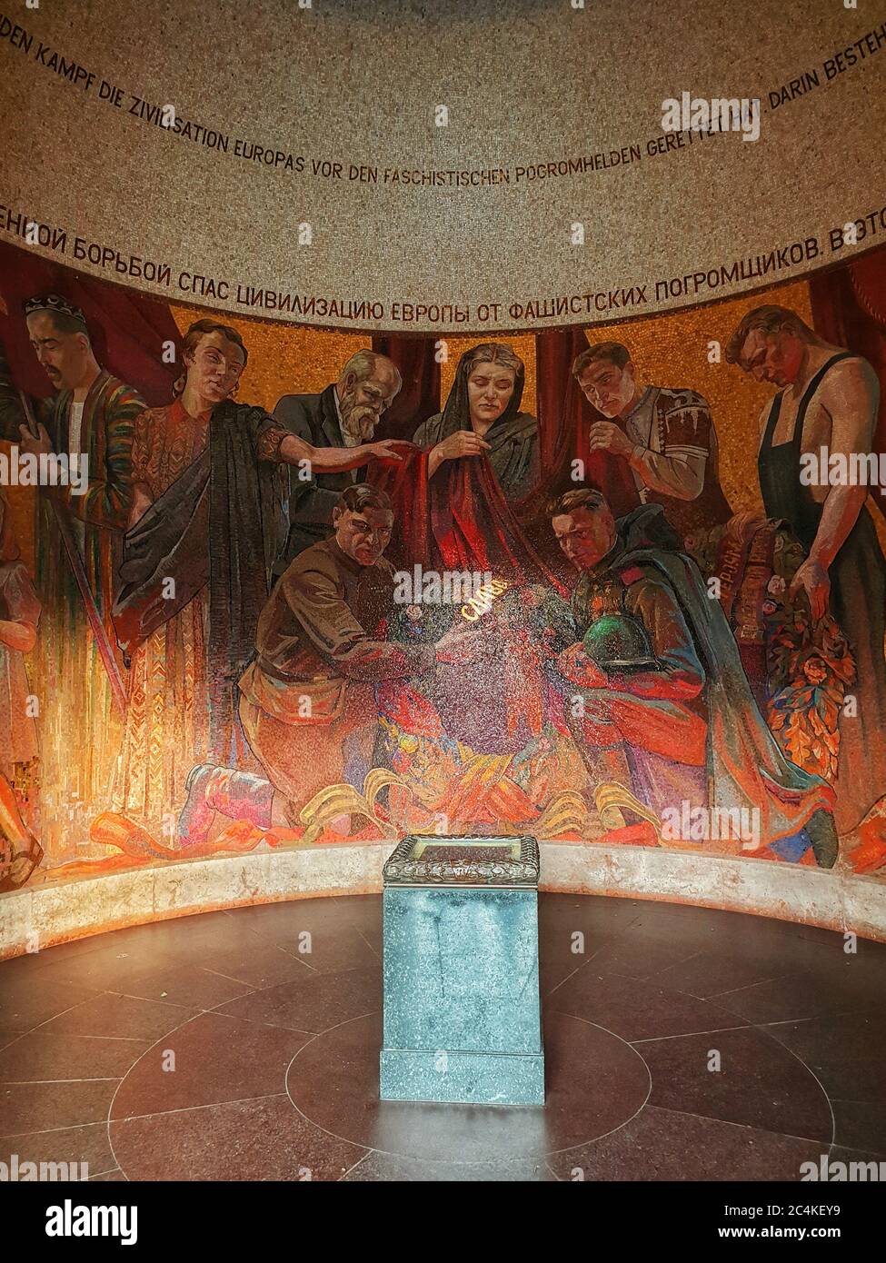 Sowjetischer Krieg Memorial Treptower Park Stockfoto