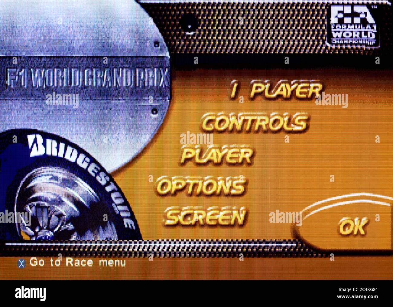 F1 World Grand Prix – Sony PlayStation 1 PS1 PSX – nur für redaktionelle Zwecke Stockfoto