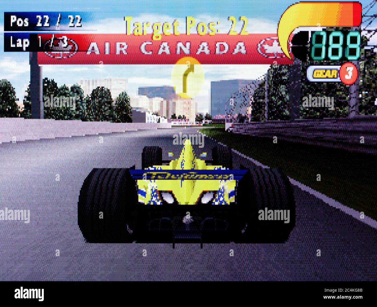 F1 World Grand Prix 2000 – Sony PlayStation 1 PS1 PSX – nur für redaktionelle Zwecke Stockfoto