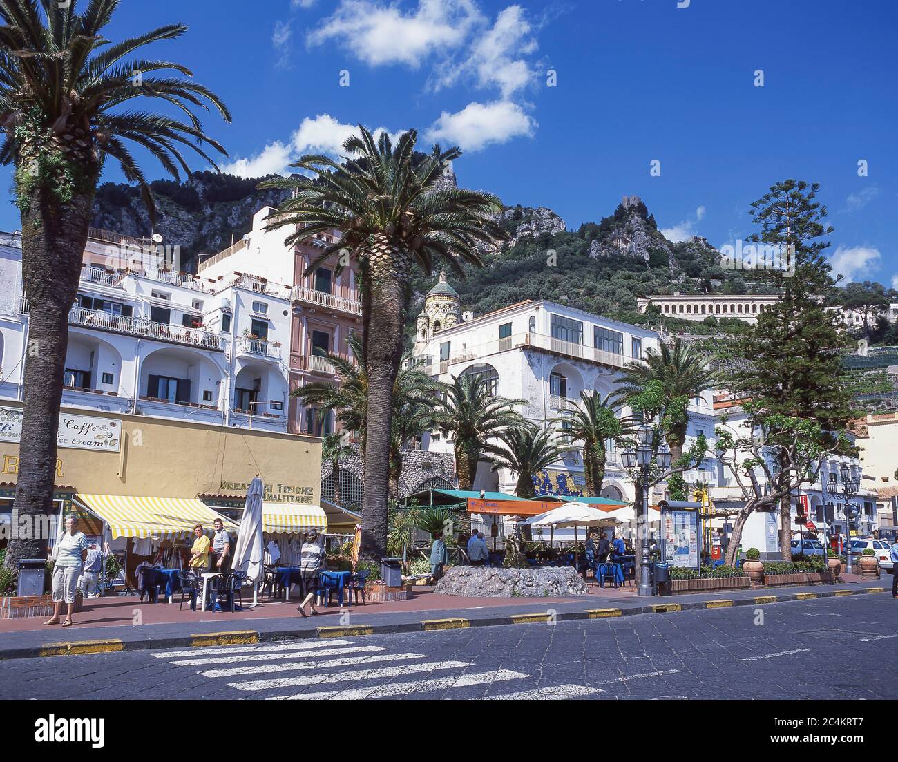 Amalfi, Amalfiküste, Provinz Salerno, Region Kampanien, Italien Stockfoto