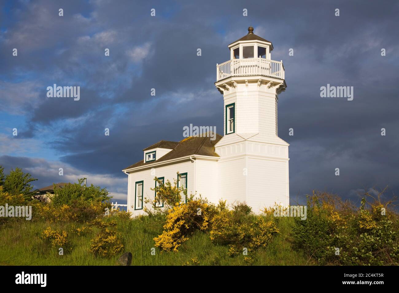 Leuchtturm Replik in Port Townsend, Washington State, USA Stockfoto
