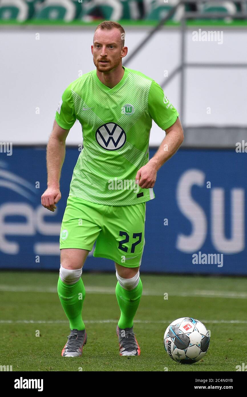 Wolfsburg, Deutschland, 27. Juni 2020, Maximilian ARNOLD, WOB 27 beim  1.Bundesliga Spiel VFL WOLFSBURG - FC BAYERN MÜNCHEN 0-4 in der Saison  2019/2020 am Spieltag 34. FCB Foto: © Peter Schatz /