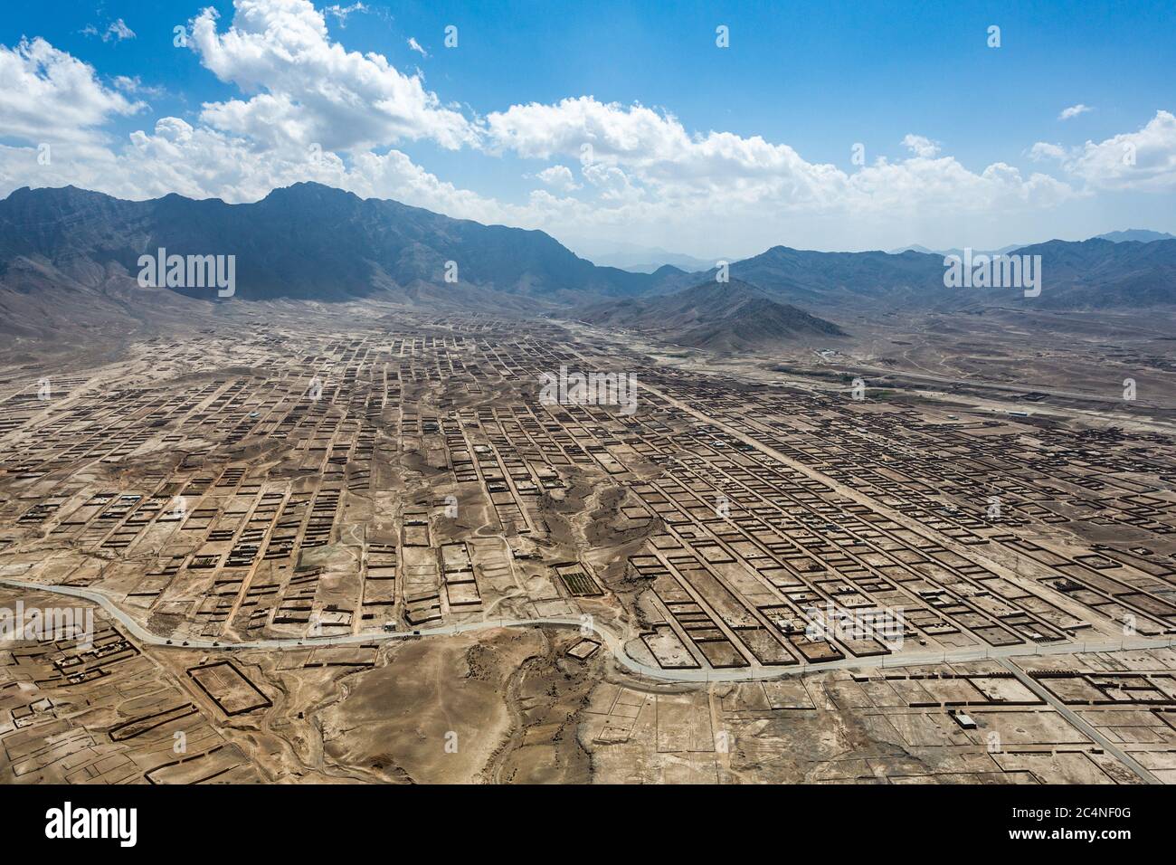 Eine neue Entwicklung von Wohnhaus in Kabul Afghanistan Stockfoto