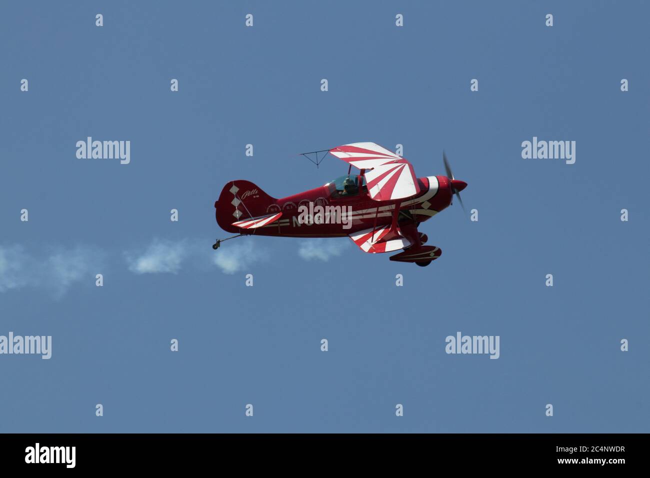 Flugshow, Aviation Enthusiasten, Warbirds, alte Flugzeuge Stockfoto