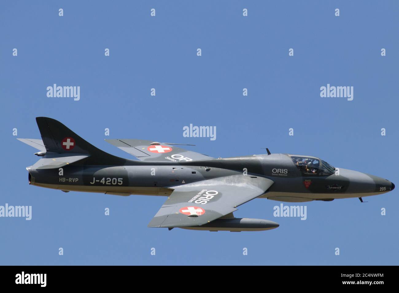 Flugshow, Aviation Enthusiasten, Warbirds, alte Flugzeuge Stockfoto