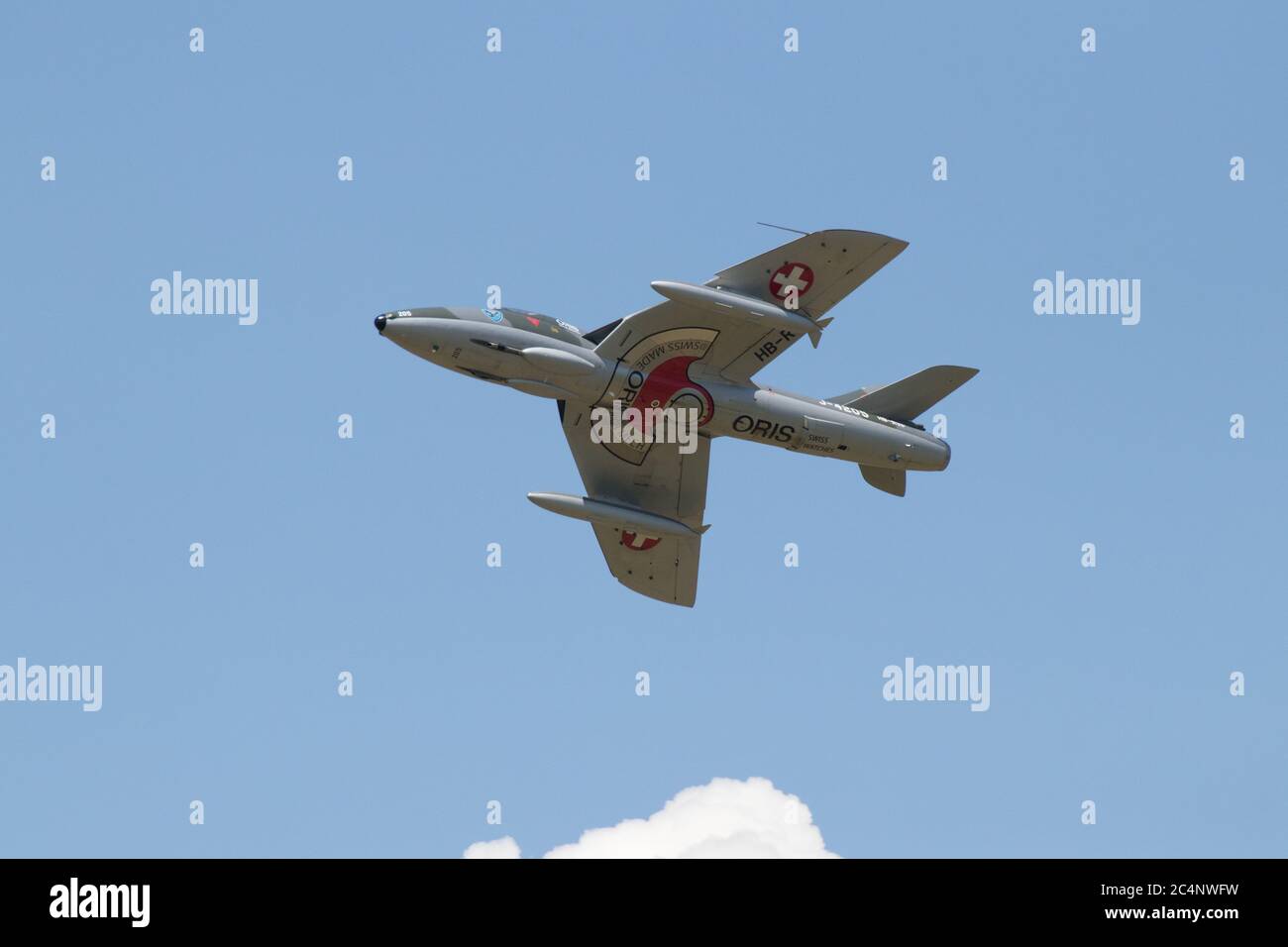 Flugshow, Aviation Enthusiasten, Warbirds, alte Flugzeuge Stockfoto