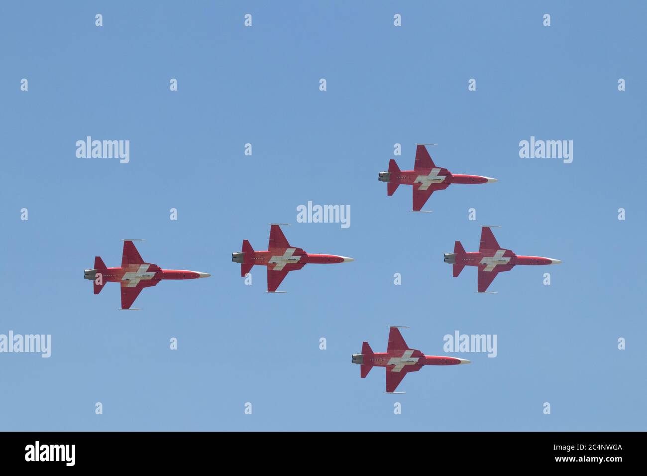 Flugshow, Aviation Enthusiasten, Warbirds, alte Flugzeuge Stockfoto