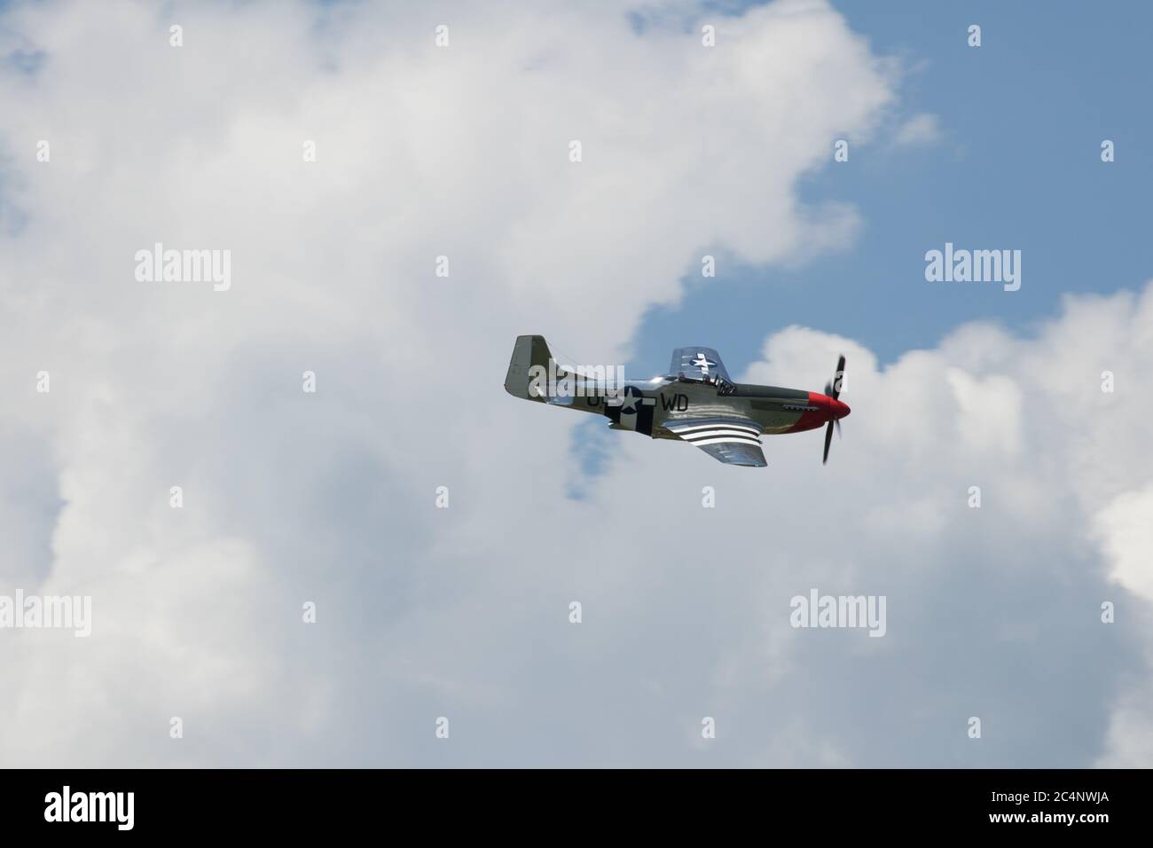 Flugshow, Aviation Enthusiasten, Warbirds, alte Flugzeuge Stockfoto