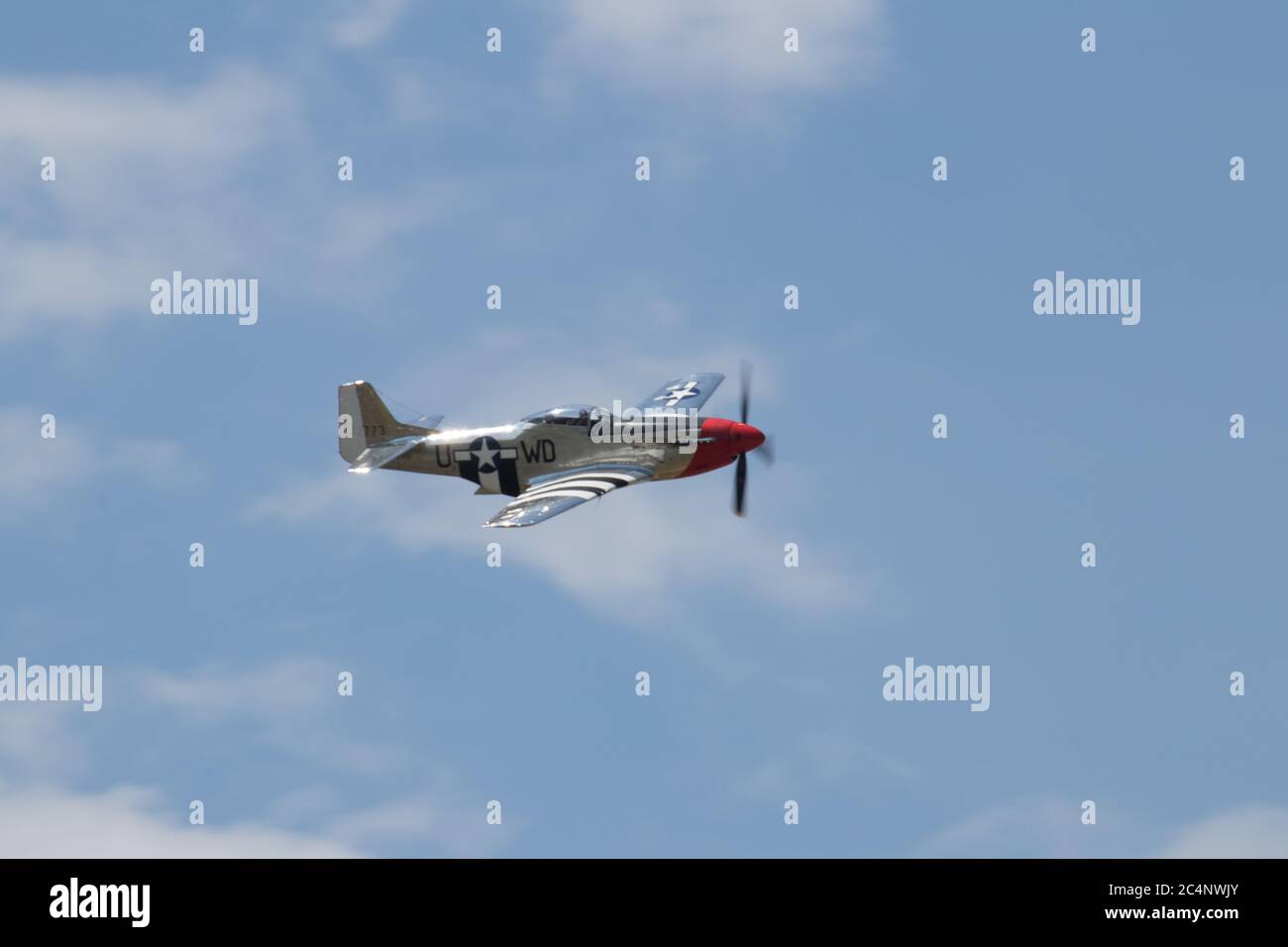 Flugshow, Aviation Enthusiasten, Warbirds, alte Flugzeuge Stockfoto