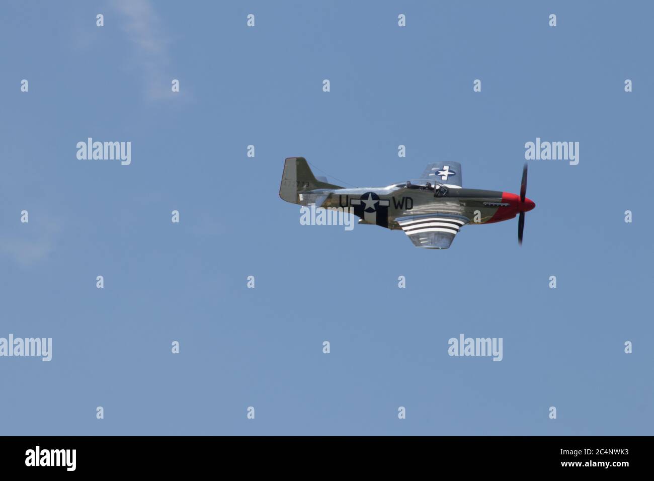 Flugshow, Aviation Enthusiasten, Warbirds, alte Flugzeuge Stockfoto