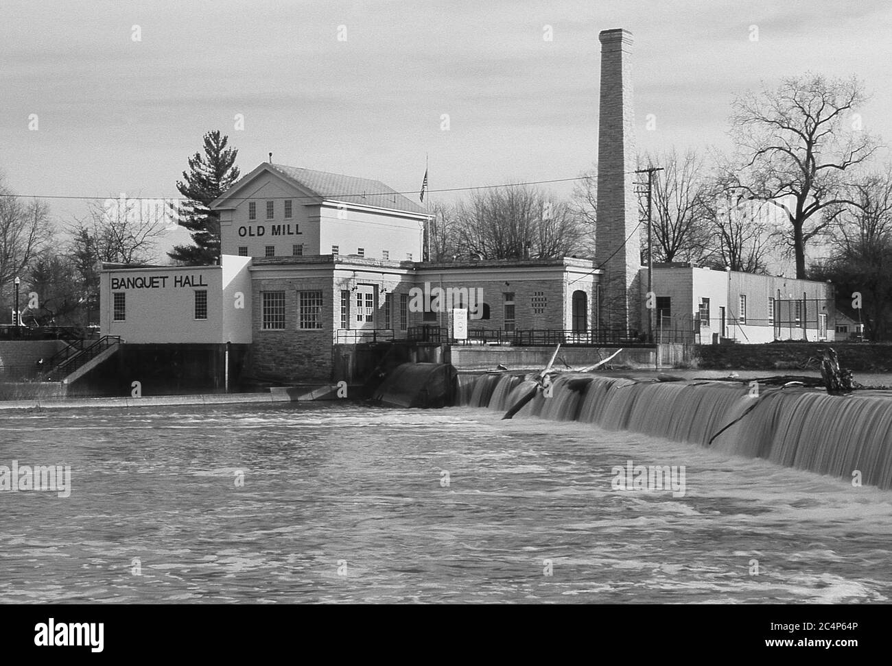 Heritage Ford Fabrik auf dem Rouge River Michigan USA Stockfoto