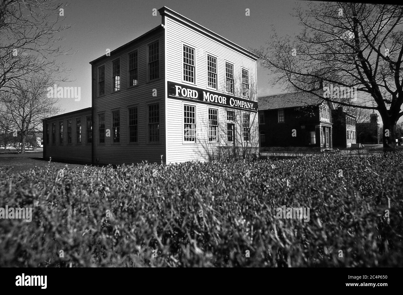 Frühe Ford Fabrik im Ford Museum Dearborn MI USA Stockfoto