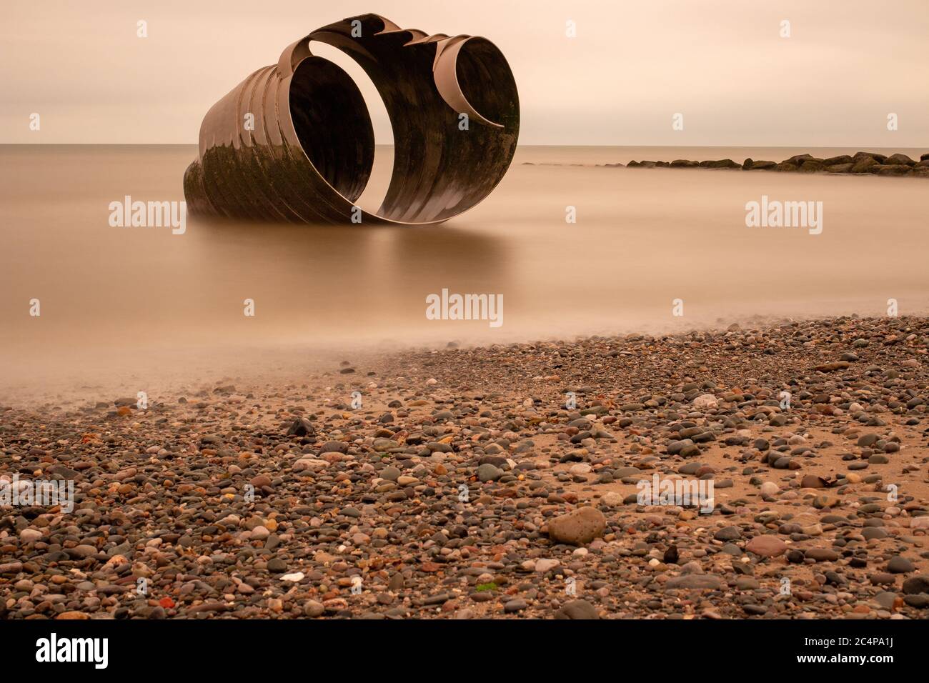 Mary's Shell, Cleveleys, Lancashire Stockfoto