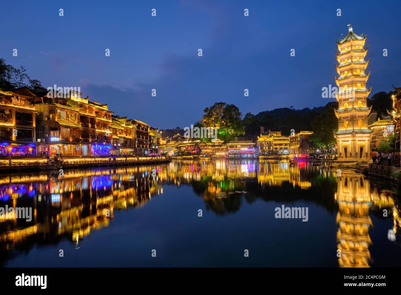 Feng Huang antike Stadt Phoenix antike Stadt, China Stockfoto
