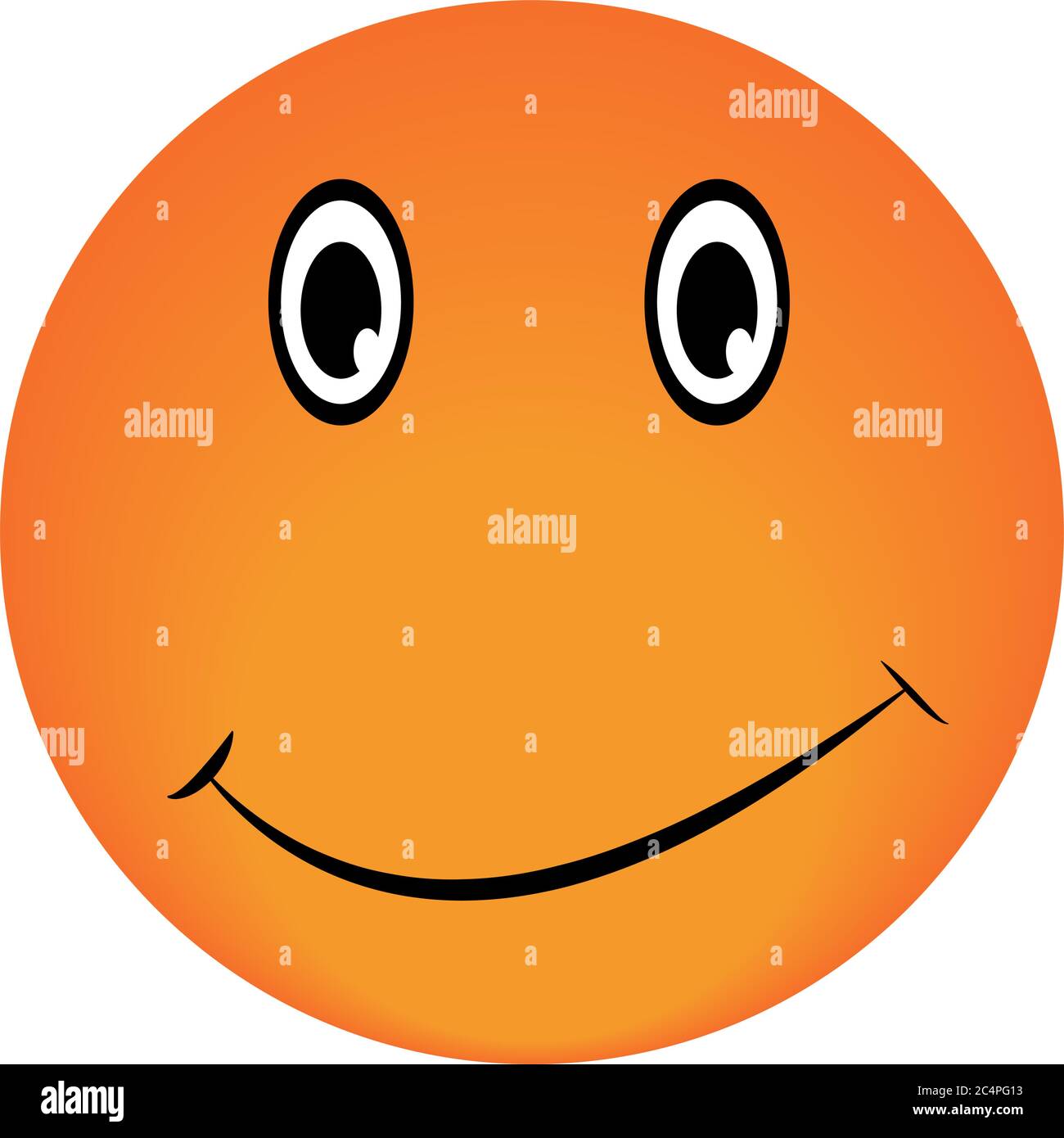 Smiley Vektor glücklich Gesicht Emotion Symbol Genehmigung Stock Vektor