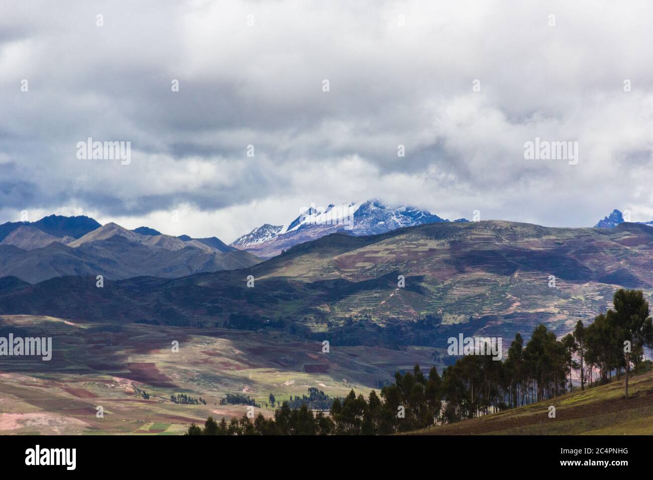 Fotos tomadas en las montaÃ±as de cusco Stockfoto