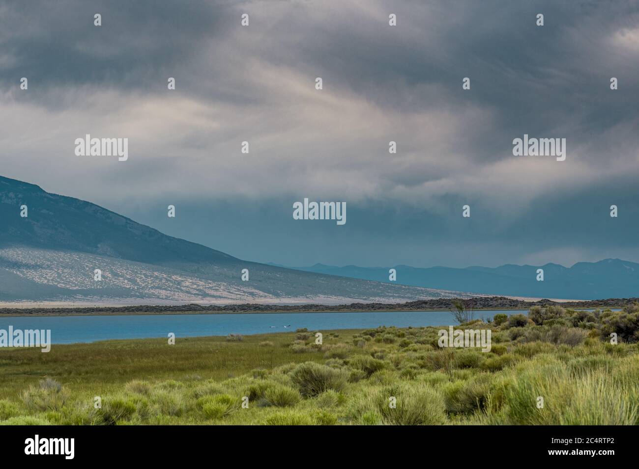 San Luis Lakes State Park Landschaft Stockfoto