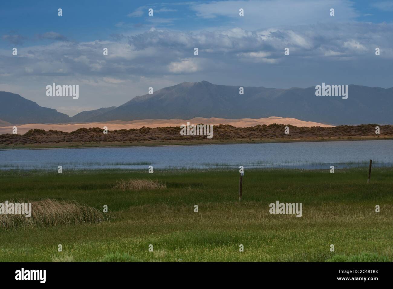 San Luis Lakes State Park Landschaft Stockfoto
