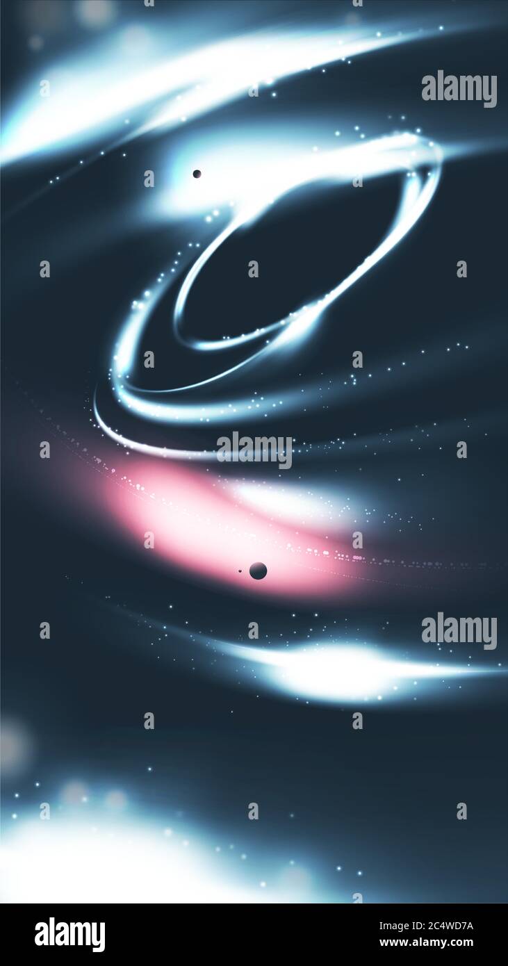 Eine Vektordarstellung von wirbelnden Effekt abstrakten Hintergrund geeignet für Handy-Wallpaper. Stock Vektor