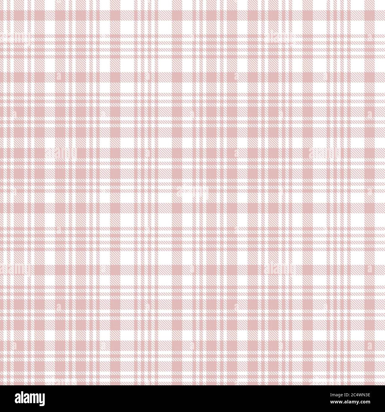 Pink Glen Plaid strukturiertes nahtloses Muster für Mode-Textilien und Grafiken Stockfoto