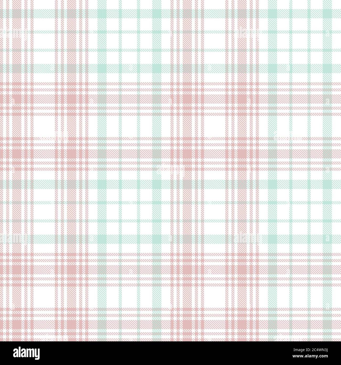 Pink Glen Plaid strukturiertes nahtloses Muster für Mode-Textilien und Grafiken Stockfoto