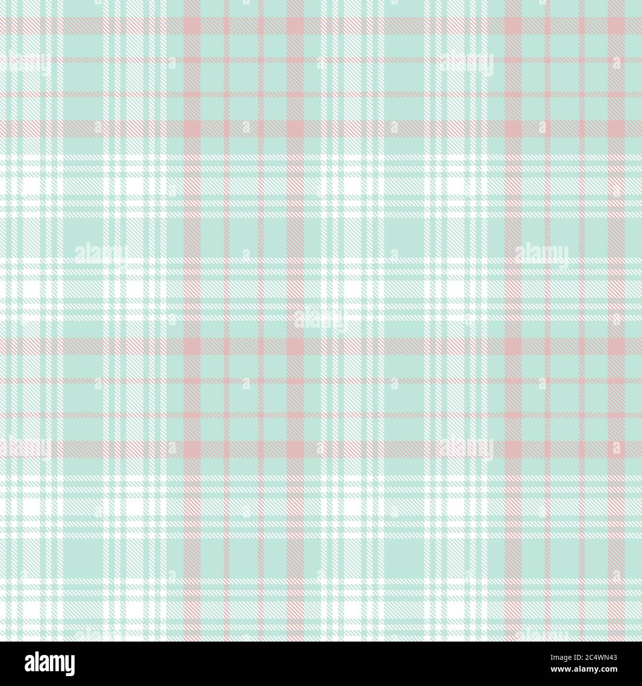 Pink Glen Plaid strukturiertes nahtloses Muster für Mode-Textilien und Grafiken Stockfoto