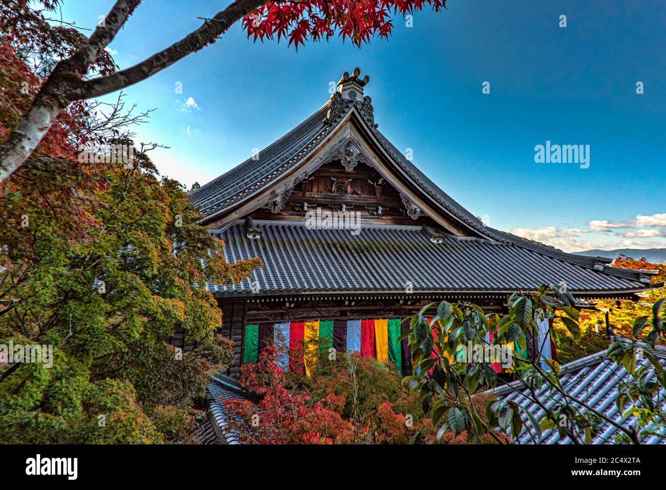 Herbstlaub in Eikan-dō Zenrin-ji, Eikando Tempel, Kyoto, Japan Stockfoto