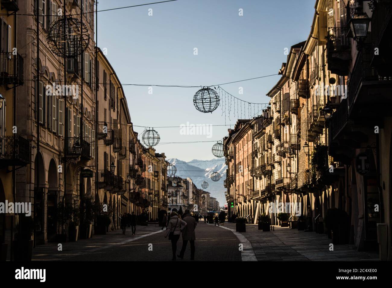 Cuneo, Italien Stockfoto
