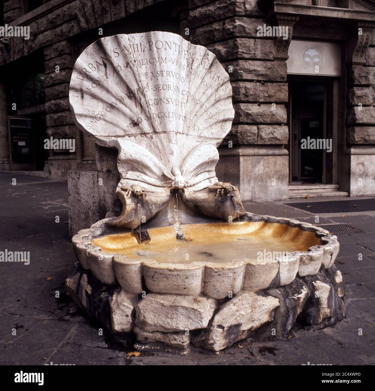 Fontana delle API, Rom, Italien Stockfoto