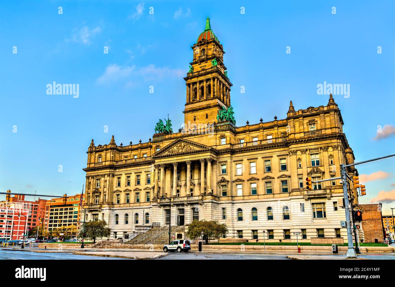 Wayne County Courthouse in Detroit, USA Stockfoto