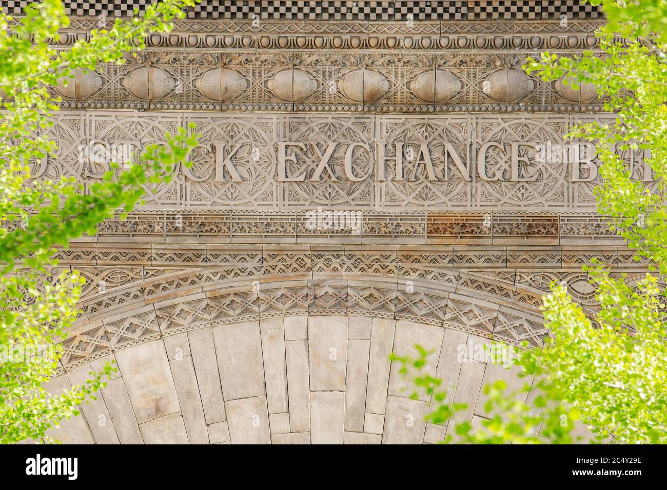 Chicago Stock Exchange Arch, Art Institute of Chicago, Chicago, Illinois, USA Stockfoto