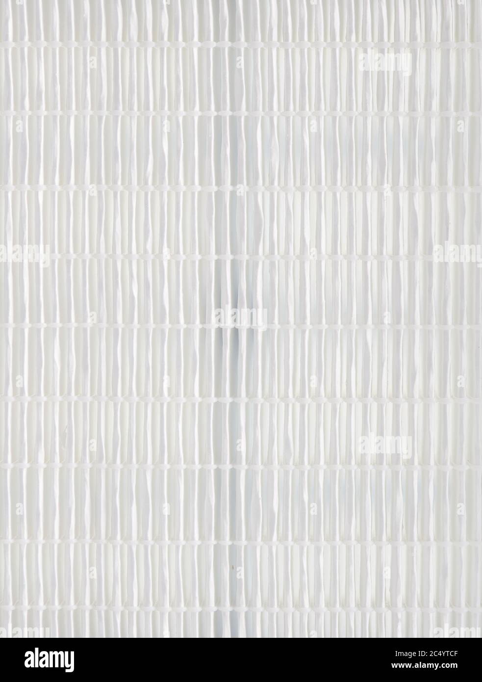 Nahaufnahme des Luftfilters. Filterkonzept. Hocheffizienter Luftfilter für HLK-System. Stockfoto Nahaufnahme des Luftfilters. Filterkonzept. Hocheffizienter Luftfilter für HLK-System. Stockfoto