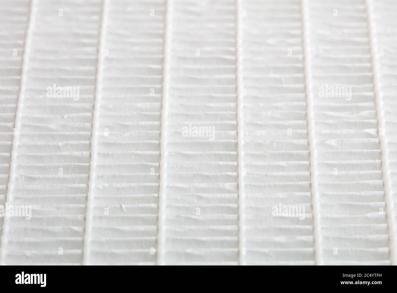 Nahaufnahme des Luftfilters. Filterkonzept. Hocheffizienter Luftfilter für HLK-System. Stockfoto Nahaufnahme des Luftfilters. Filterkonzept. Hocheffizienter Luftfilter für HLK-System. Stockfoto