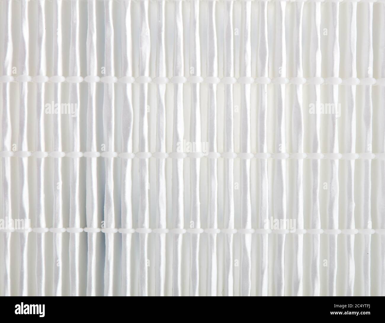 Nahaufnahme des Luftfilters. Filterkonzept. Hocheffizienter Luftfilter für HLK-System. Stockfoto Nahaufnahme des Luftfilters. Filterkonzept. Hocheffizienter Luftfilter für HLK-System. Stockfoto