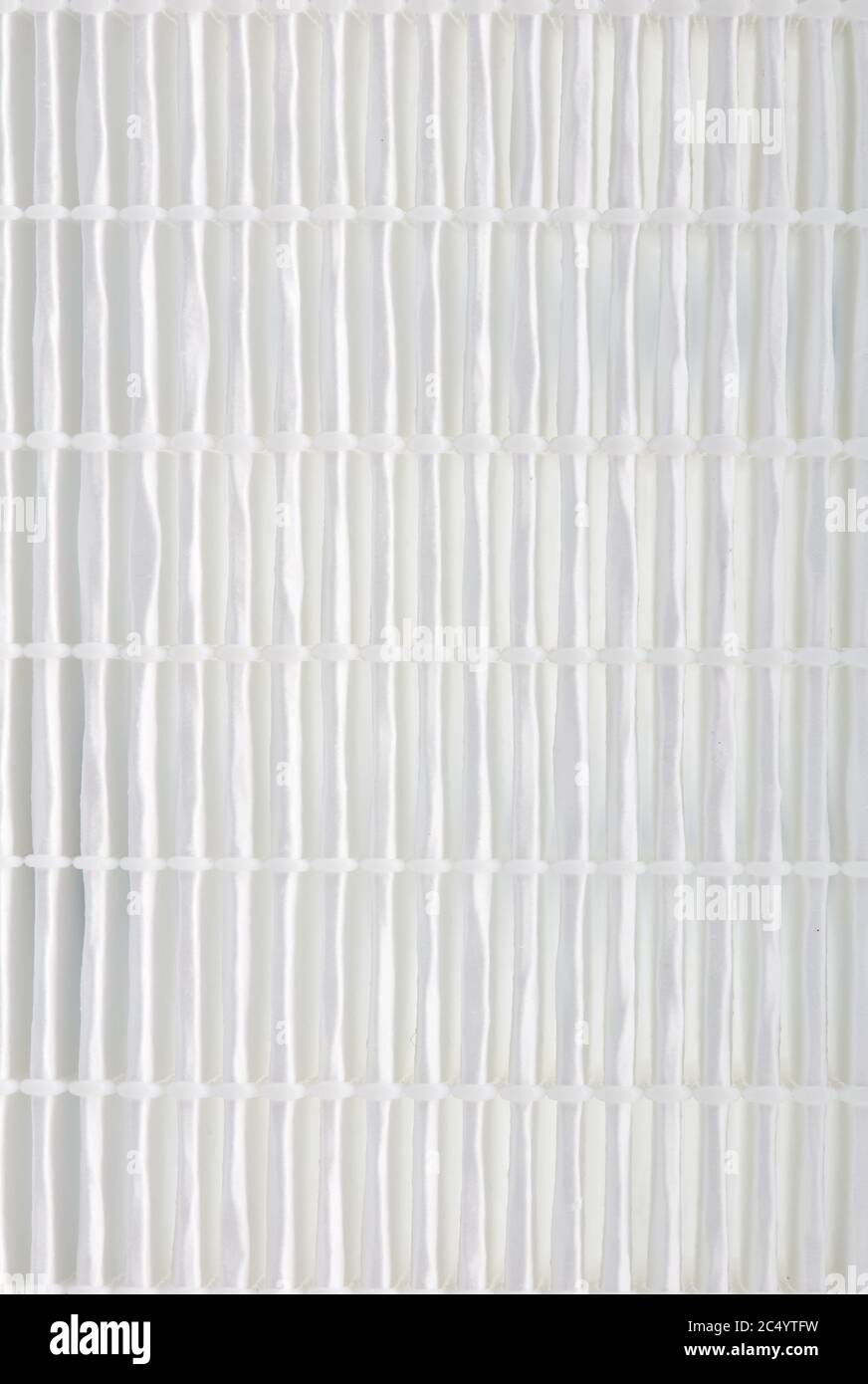 Nahaufnahme des Luftfilters. Filterkonzept. Hocheffizienter Luftfilter für HLK-System. Stockfoto Nahaufnahme des Luftfilters. Filterkonzept. Hocheffizienter Luftfilter für HLK-System. Stockfoto