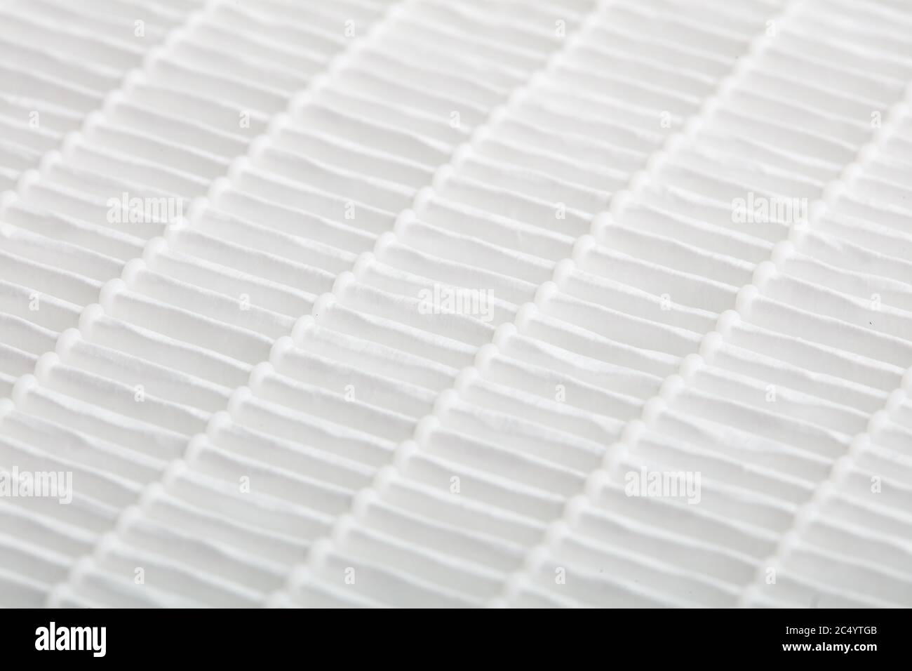 Nahaufnahme des Luftfilters. Filterkonzept. Hocheffizienter Luftfilter für HLK-System. Stockfoto Nahaufnahme des Luftfilters. Filterkonzept. Hocheffizienter Luftfilter für HLK-System. Stockfoto