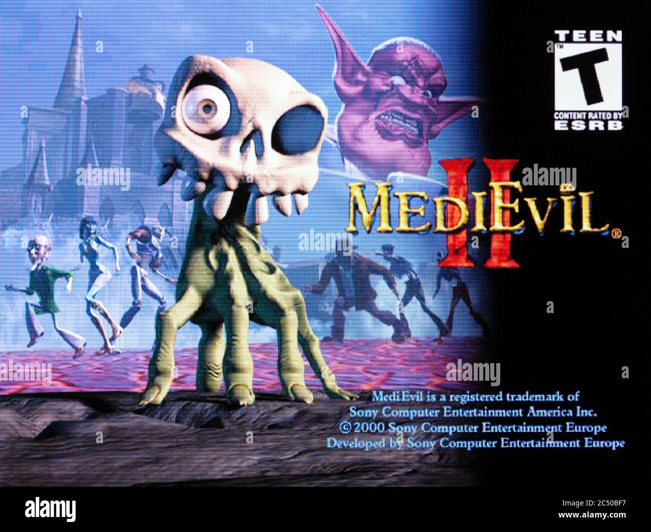 Medievil II 2 – Sony PlayStation 1 PS1 PSX – nur für redaktionelle Verwendung Stockfoto
