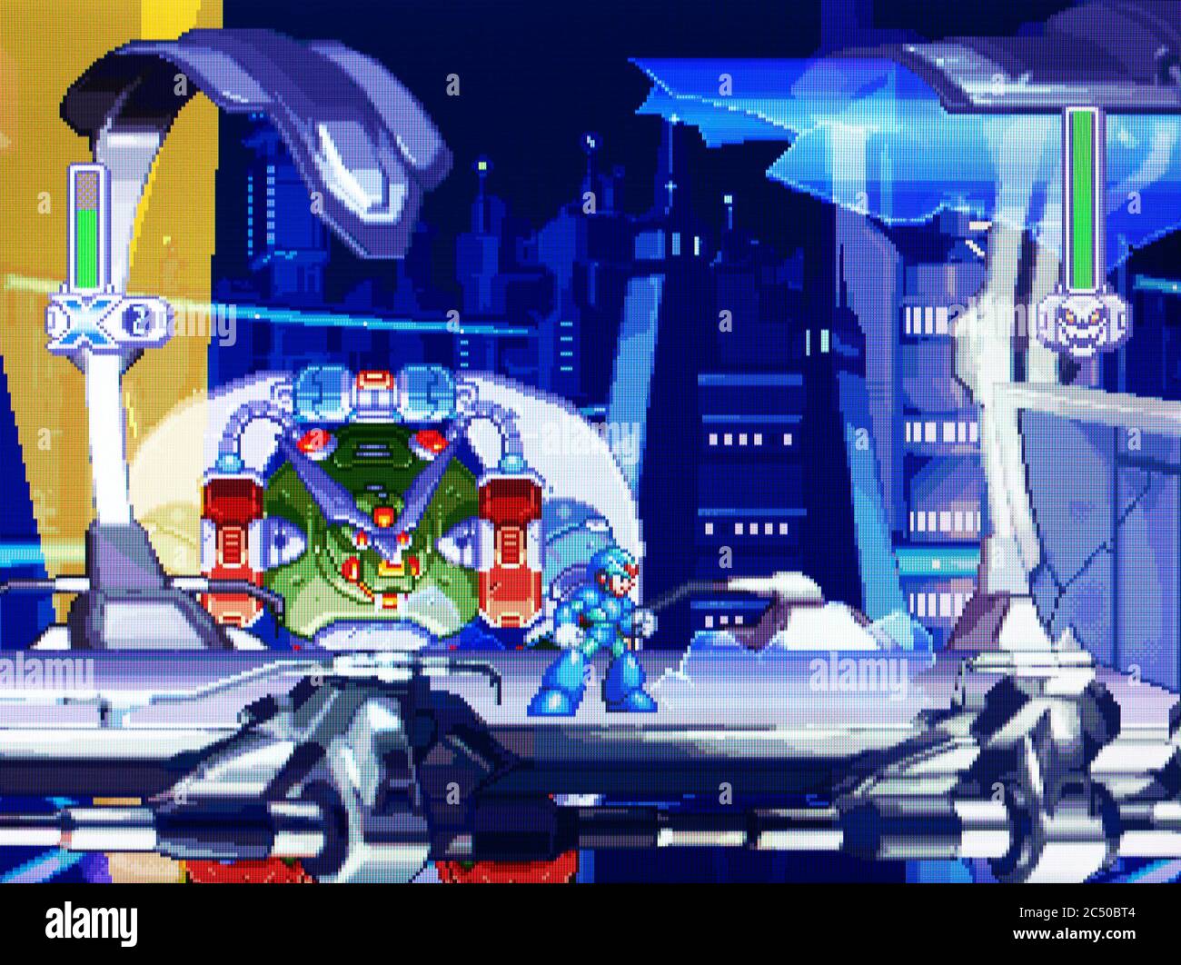 Megaman X4 – Sony PlayStation 1 PS1 PSX – nur für redaktionelle Zwecke Stockfoto