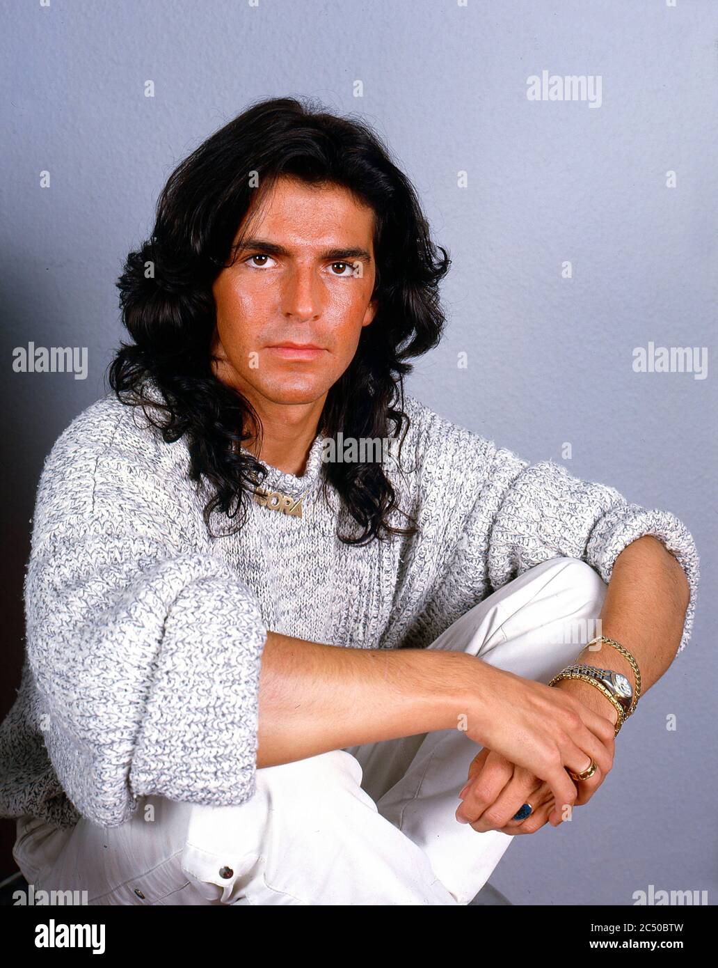 Modern Talking um 1987: Thomas anders Stockfoto