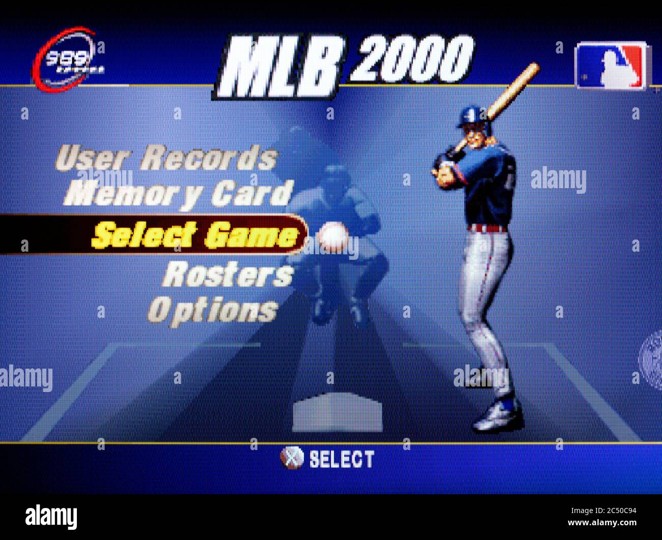 MLB 2000 – Sony PlayStation 1 PS1 PSX – nur für redaktionelle Zwecke Stockfoto