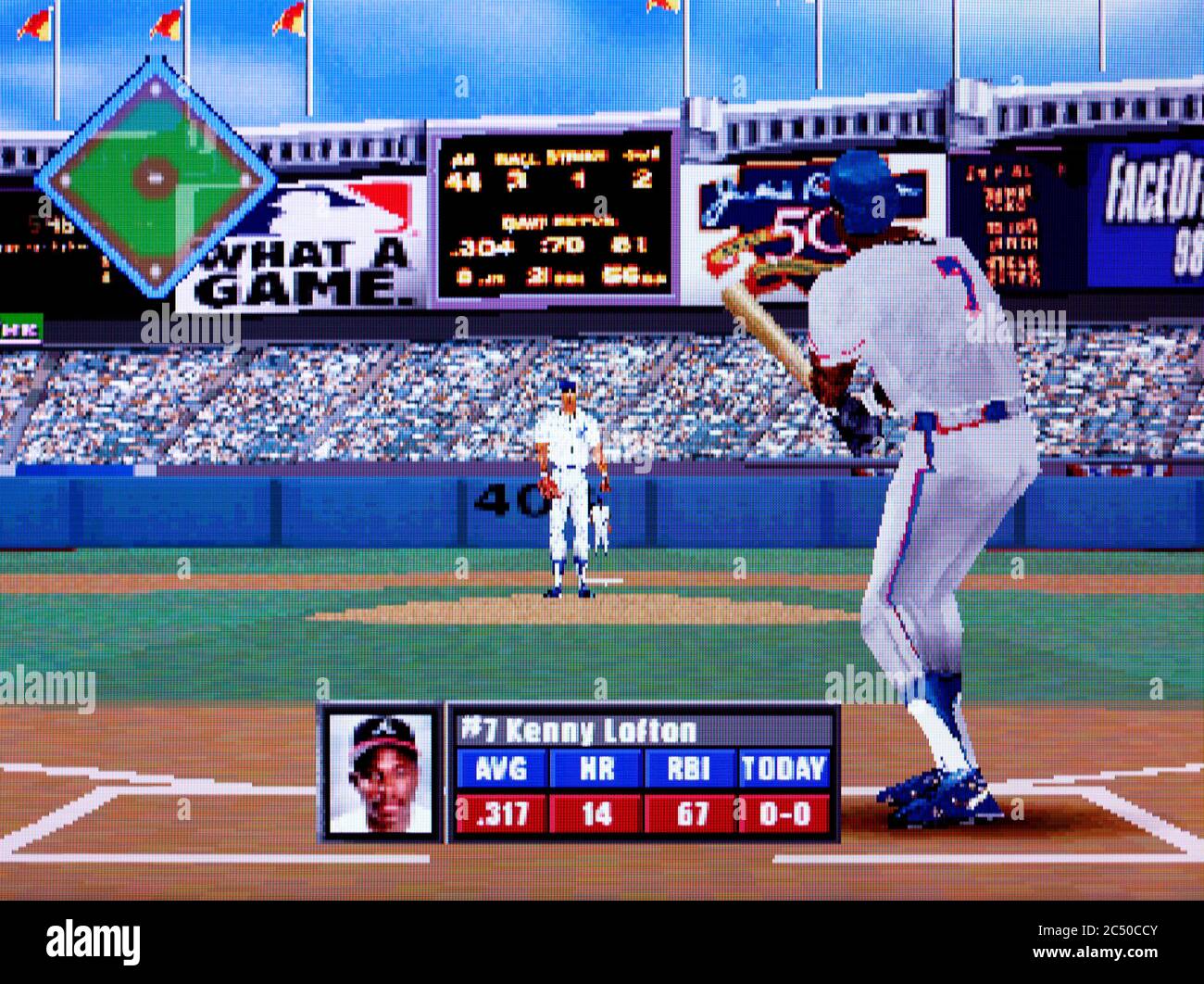 MLB 98 – Sony PlayStation 1 PS1 PSX – nur für redaktionelle Zwecke Stockfoto