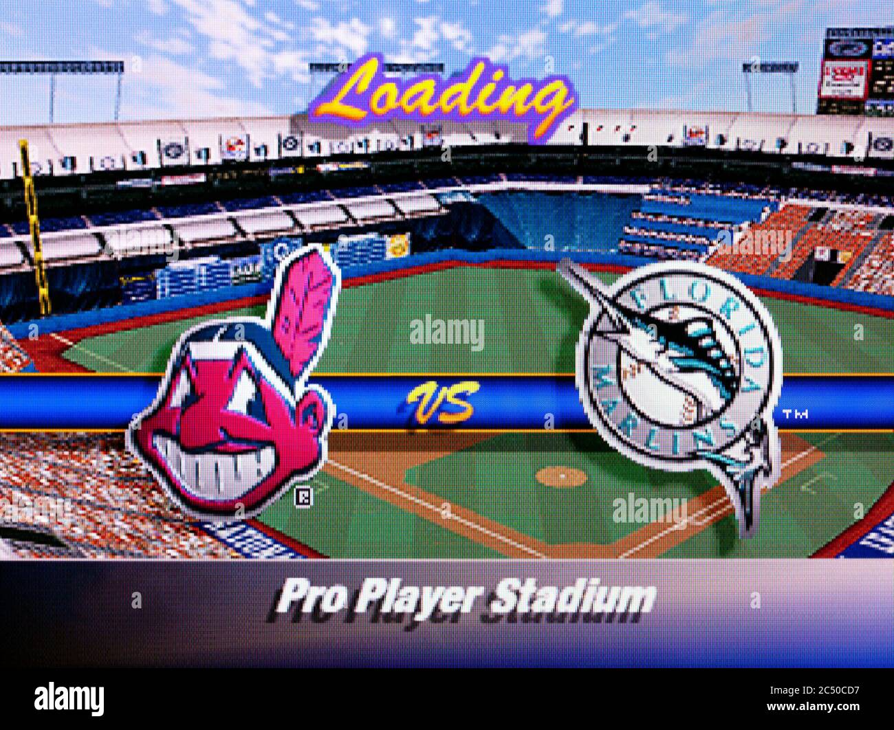 MLB 99 – Sony PlayStation 1 PS1 PSX – nur für redaktionelle Zwecke Stockfoto