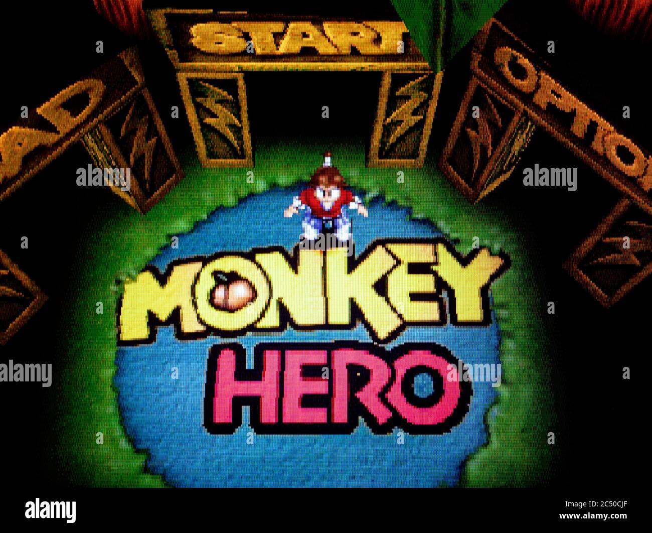 Monkey Hero – Sony PlayStation 1 PS1 PSX – nur für redaktionelle Zwecke Stockfoto