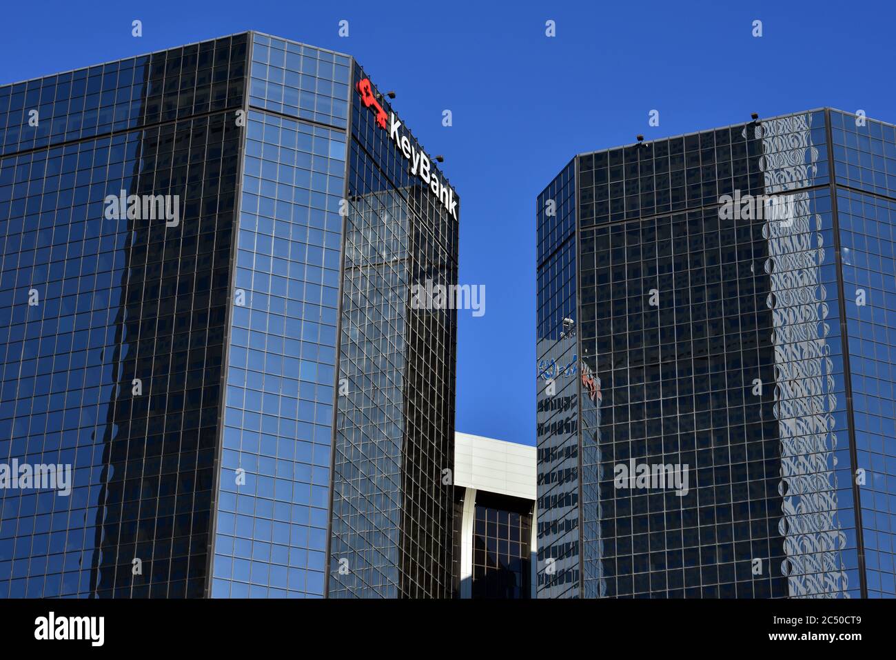 KeyBank Building, 16th Street Mall, Denver, Colorado, USA Stockfoto