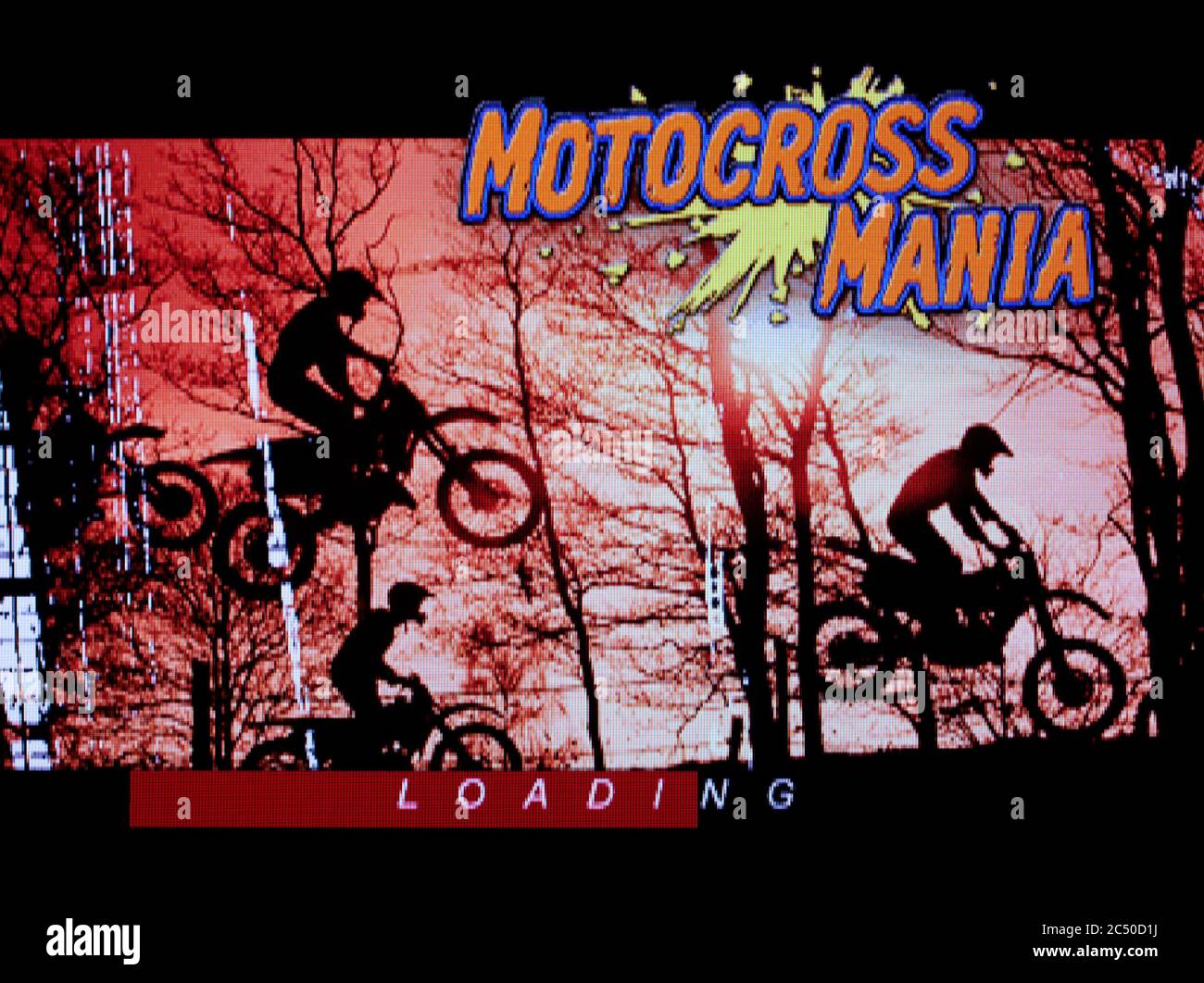 Motocross Mania – Sony PlayStation 1 PS1 PSX – nur für redaktionelle Zwecke Stockfoto