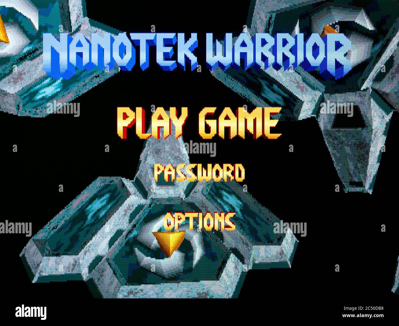 Nanotek Warrior – Sony PlayStation 1 PS1 PSX – nur für redaktionelle Zwecke Stockfoto