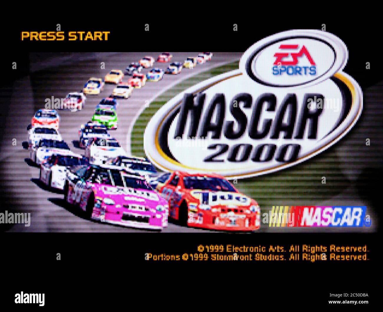 NASCAR 2000 – Sony PlayStation 1 PS1 PSX – nur für redaktionelle Zwecke Stockfoto