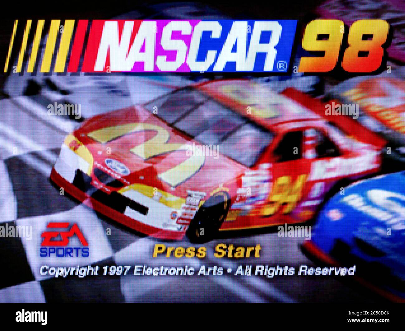 NASCAR 98 – Sony PlayStation 1 PS1 PSX – nur für redaktionelle Zwecke Stockfoto