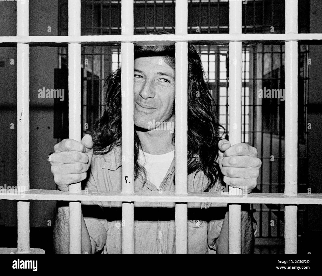 Dennis Robert Peron, ein Aktivist aus San Francisco, war Ende der 70er Jahre im Gefängnis Stockfoto