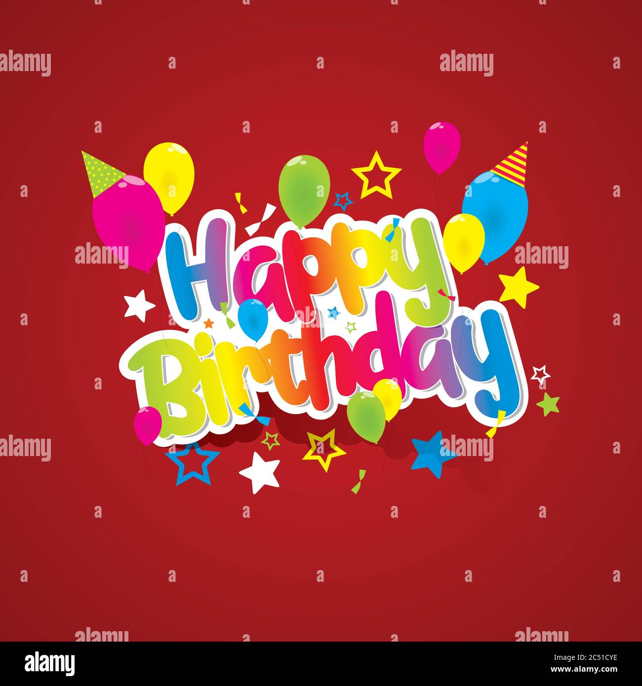 Happy Birthday Cousin Karte – Regenbogen-Design Mit Goldfolie, Leer Innen Für Persönliche Nachricht